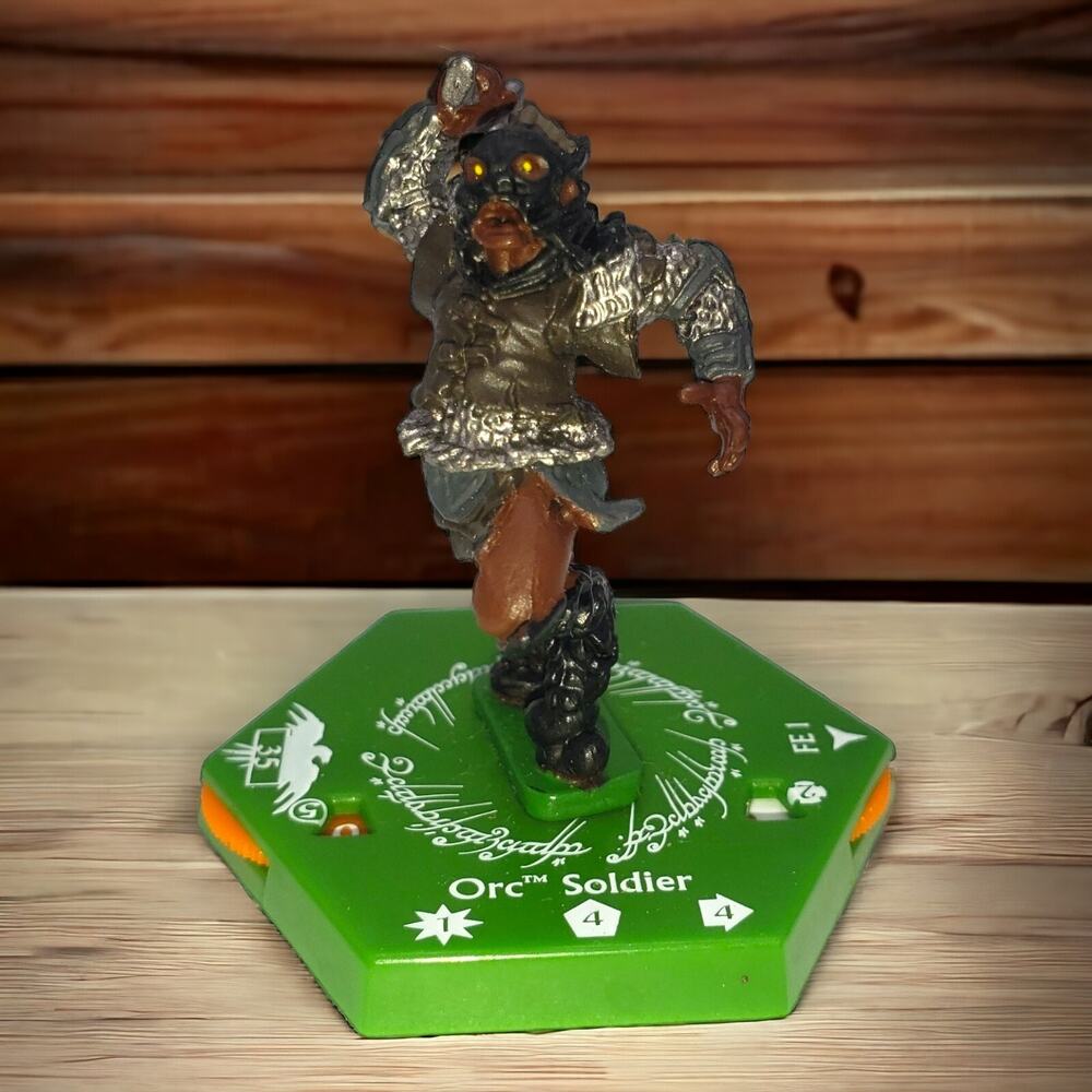 LOTR Combat Hex Battle Game Orc Soldier FE 1 Lord of the Rings